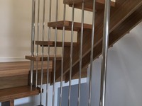 Stairpro Stairs 80 Stairpro Timber Mono-String Staircase
